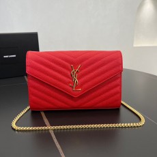 생로랑 모노그램 마틀라세 체인 숄더백 377828 22.5x14x4cm
